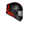 NCR ÇİFT VİZÖRLÜ FULL KASK KIRMIZI