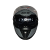 NCR ÇİFT VİZÖRLÜ FULL KASK NARDO GRİ