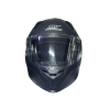 MTS GÜNEŞ VİZÖRLÜ MAT SİYAH MOTORCU KASK ECER22.06