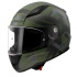 LS2 RAPID 2 THUNDER BIRDS MAT YEŞİL-SİYAH-GRİ KASK FULL FACE