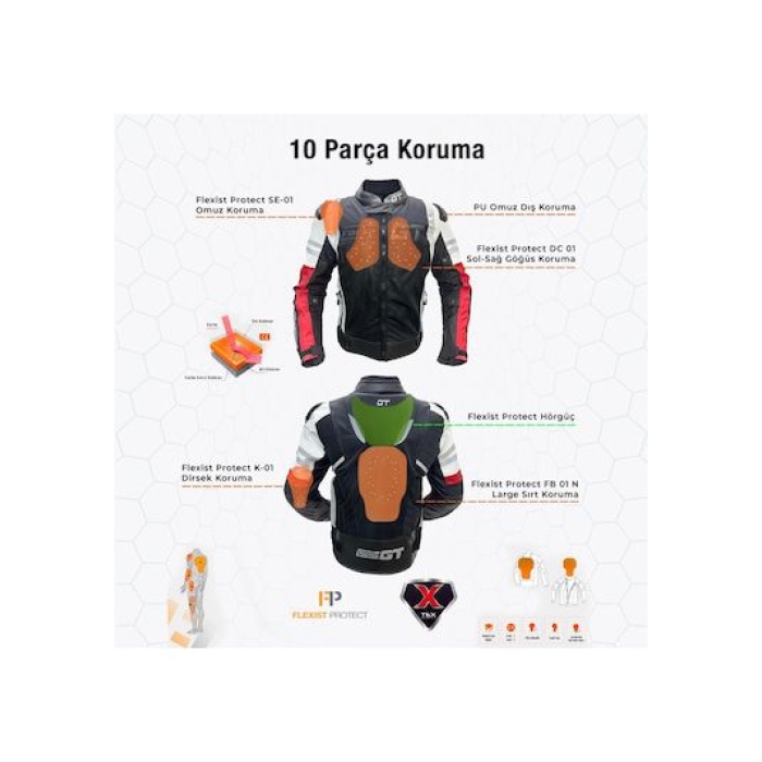 FORTE GT TITAN Kırmızı Siyah/ Hörgüçlü