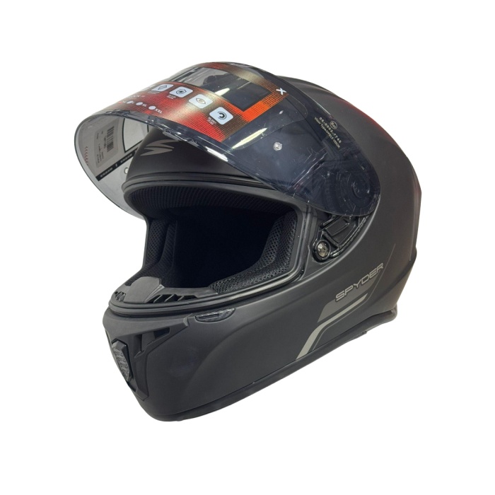 SPYDER COURSE FULL FACE (MAT SİYAH KASK)