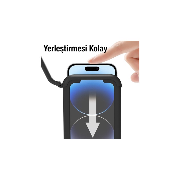 Motosiklet Bisiklet Için Su Geçirmez Ayna Bağlantılı Telefon Tutucu