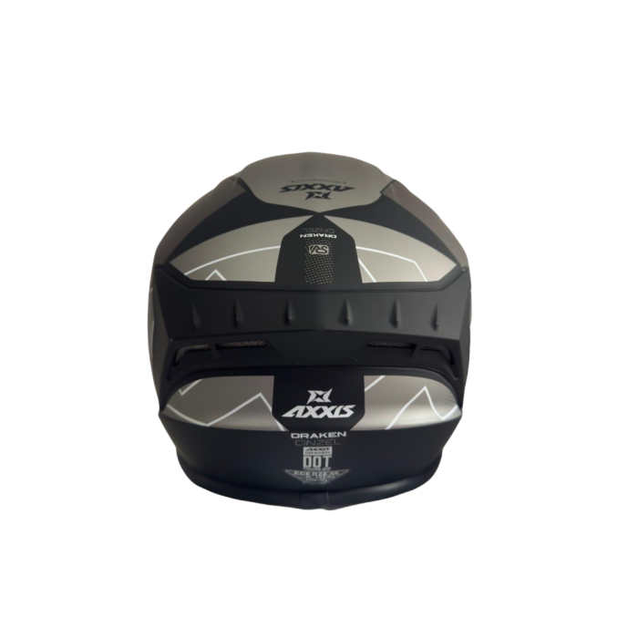 AXXİS DRAKEN MATT TITANIUM MOTOSİKLET KASKI