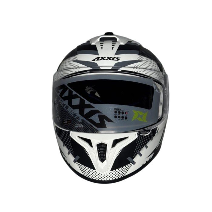 AXXİS Draken White Full Face Motosiklet Kaskı