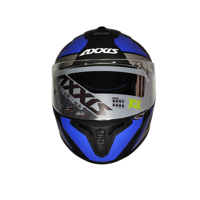 AXXİS DRAKEN MATT BLUE MOTOSİKLET KASKI