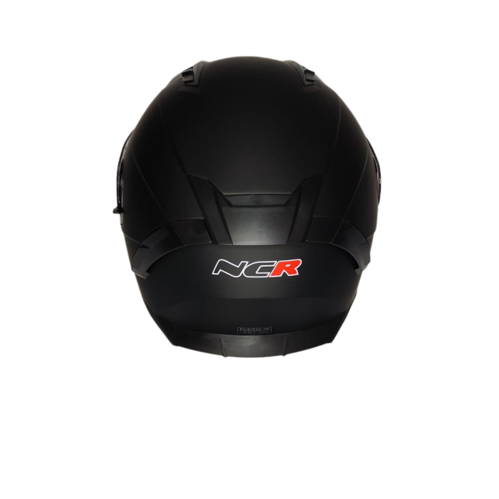 NCR ÇİFT VİZÖRLÜ FULL KASK MAT SİYAH