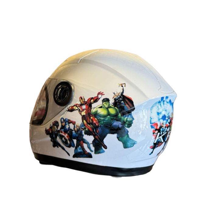 Prohelmets Çocuk Kaskı Beyaz