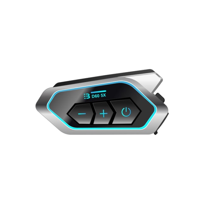 D60 5X Motosiklet Kask Kulaklığı Bluetooth 5 Bağlantılı Intercom