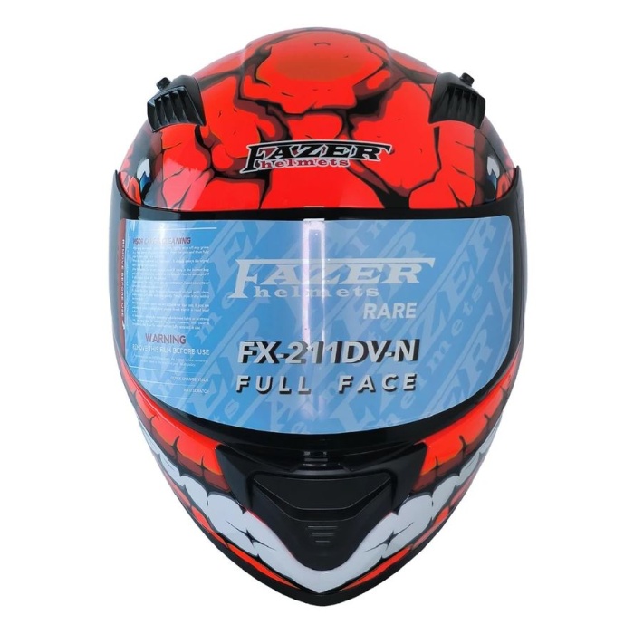 MTS FAZER 211-DV FULL FACE KASK FANTASTİC RED