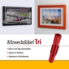 TOX TRI 8X51 (1 PAKET X 100 ADET) PULSUZ ROKET DÜBEL 010100101