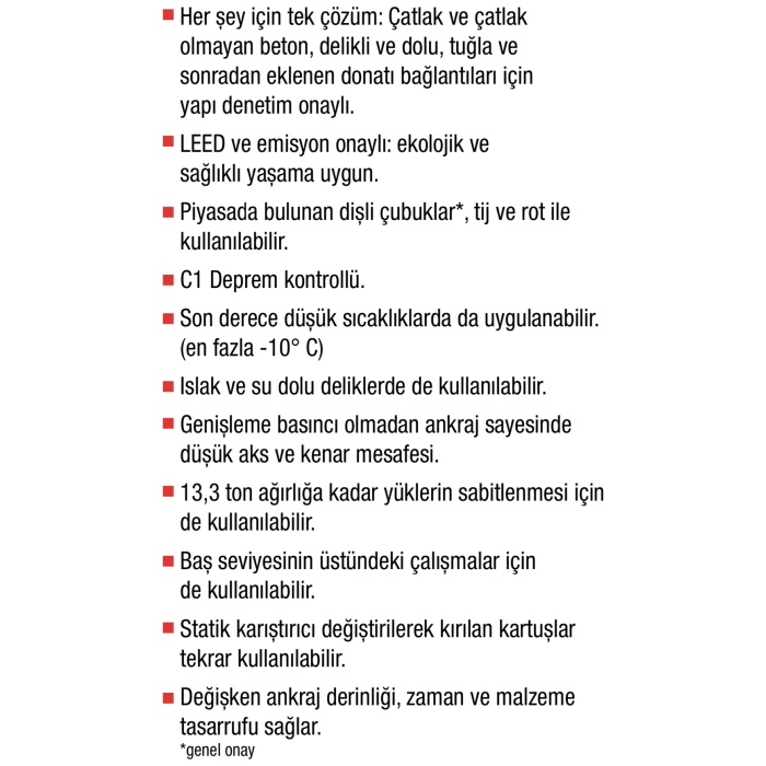 LIQUIX PRO 1 (150 ML) VINYL ESTER (EPOXI TUREVİ) KİMYASAL DÜBEL 084600041