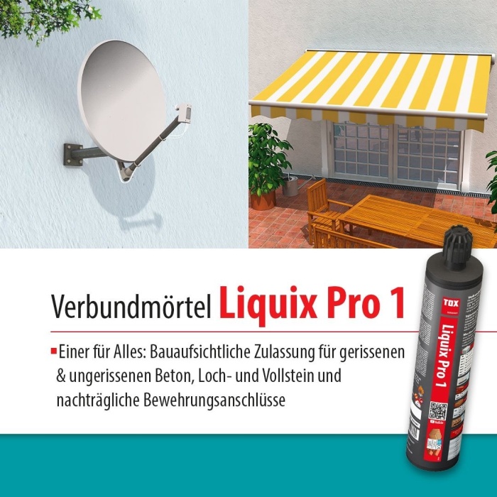 LIQUIX PRO 1 (150 ML) VINYL ESTER (EPOXI TUREVİ) KİMYASAL DÜBEL 084600041