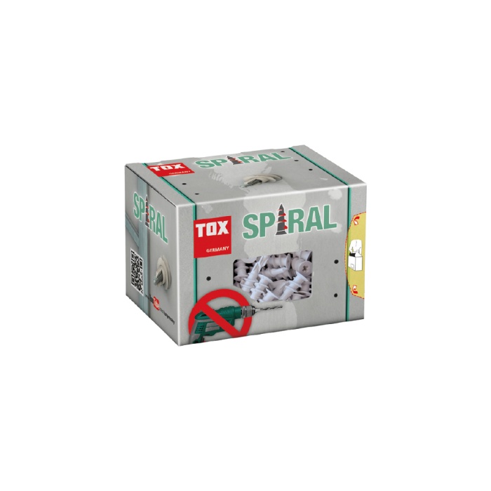 068101021 TOX - SPİRAL PLUS VİDALI METAL ALÇIPAN DÜBELİ ( 50 ADET )