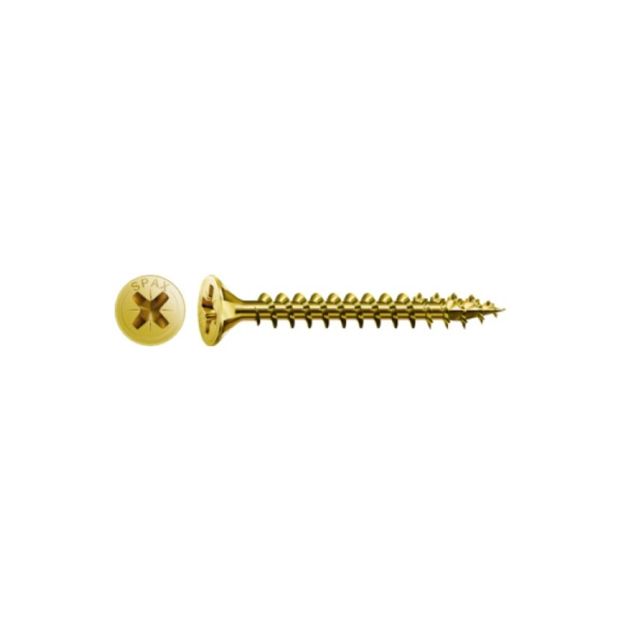 SPAX  3.5 X 16 YILDIZ HAVŞA BAŞLI YELLOX KAPLAMA VİDA (1000Lİ KUTU)