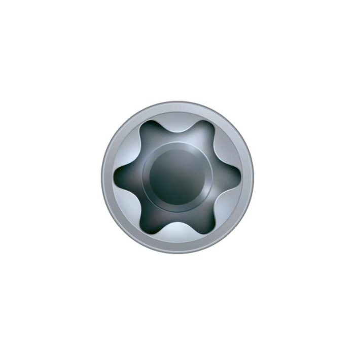 SPAX 6.0 X 140 T STAR PLUS T 30 SİLİNDİR BAŞLI TAM DİŞ WİROX KAPLAMA VİDA (100LÜ KUTU)