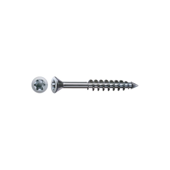 SPAX - M  4.0 X 60 KESİCİ UÇLU WİROX KAPLAMA MDF VİDASI (100LÜ KUTU)