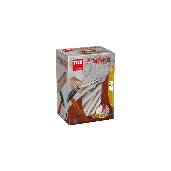 TOX ÇAKMA DÜBEL ATTACK 8/100 (1PAKET / 50 ADET)