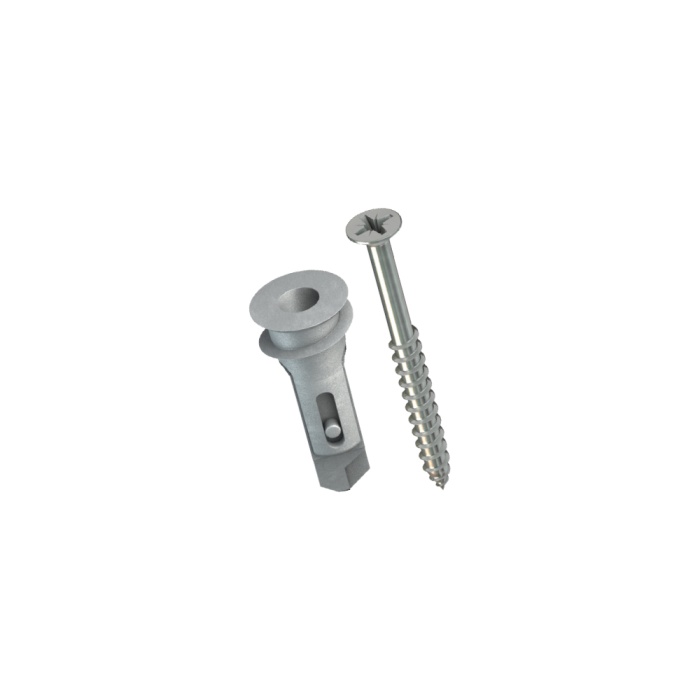TOX METAL ALÇIPAN DÜBELİ VİDALI  39-5 S SPİRAL PRO + VİDA (1 PAKET 50 ADET)
