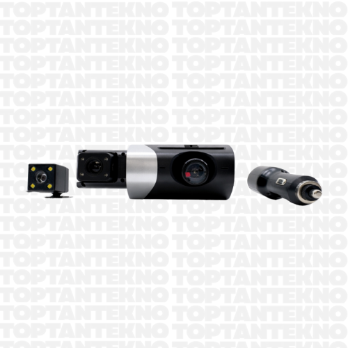 Seenergy SE-A12 3 Kameralı Araç İçi Kamera BlackBox DVR