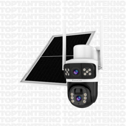 Novacom Vstarcam CB67D 3MP 4mm Wi-Fi PTZ IP Solar Akıllı Güvenlik Kamerası