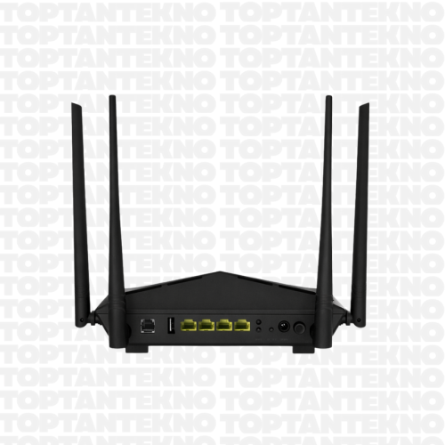 Tenda V12 AC1200 Dual Band 4 Port VDSL/ADSL Kablosuz Modem Router