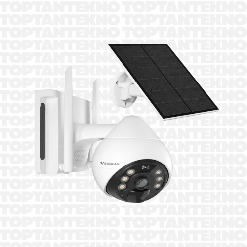 Novacom Vstarcam BG69-TZ 3MP 4MM 4G IP Solar Güneş Panelli Akıllı Kamera