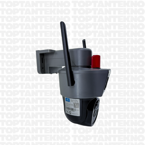 O-KAM 7015 Çift Lens 4G 6MP Solar Güvenlik Kamerası