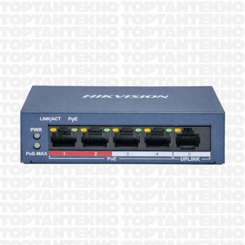 HiLook NS-0105P-35B 5 Port Megabit 4 Port PoE 35W +1 Port Megabit Uplink Switch