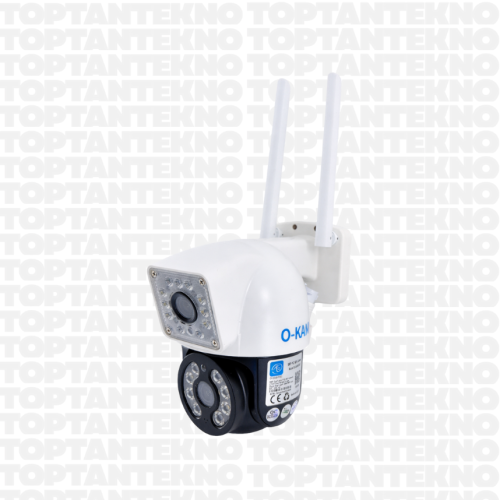 O-KAM 3012 6mp Çift Lens Wifi Ptz Akıllı Kamera