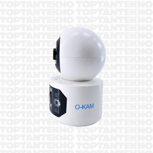O-KAM 4047 3MP 4mm Wifi Gece Görüşlü İç Mekan Akıllı Güvenlik Kamerası