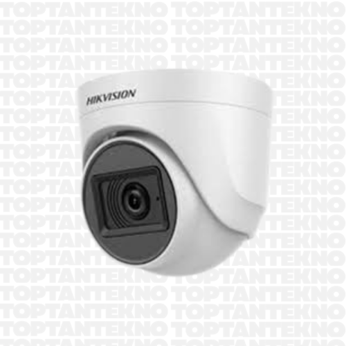 Hikvision DS-2CE76G0T-LPFS 1080P 2MP 2.8mm Sabit Lens IR Sesli Dome Güvenlik Kamerası