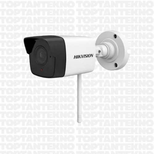 Hikvision DS-2CV1021G0-IDW1 2MP 2.8mm 30MT IP66 Poe H.265+ Dahili Mikrofon Wifi Bullet IP Güvenlik Kamerası