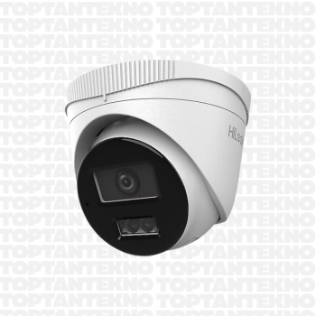 HiLook IPC-T220HA-LUFC Smart Hybrid Light 2MP 2.8mm Mikrofonlu IP Dome Kamera