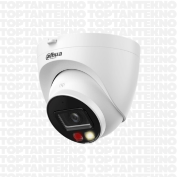 Dahua IPC-HDW1249T-S-IL 2MP 2.8mm Çift Lens Sesli Renkli Dome IP Güvenlik Kamerası