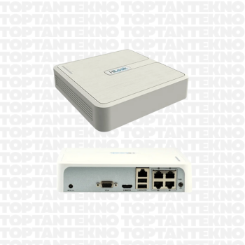 HiLook NVR-104H-D/4P 4 Kanal Poe Nvr Kayıt Cihaz