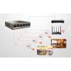 Tenda TEF1106P-4-63W 6-Port 10/100M 4-Port PoE Masaüstü Switch