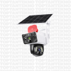 O-KAM 3915 6MP 4G Çift Lens Güneş Panelli PTZ Solar Sirenli Güvenlik Kamerası