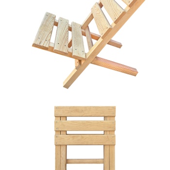 Ahşap Katlanır Kamp Sandalyesi, Bahçe Sandalyesi, Piknik Sandalyesi