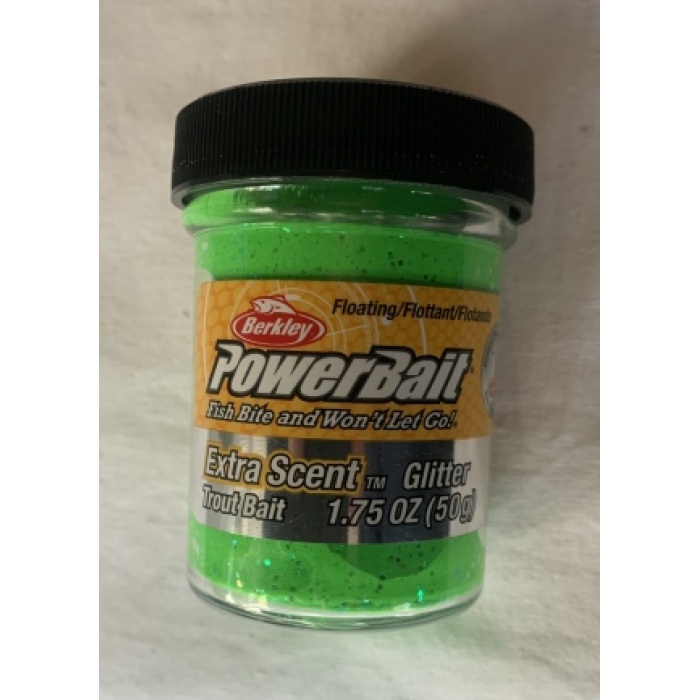 BERKLEY POWERBAİT 06177 SPRİNG GREEN (YEŞİL) HAMUR KOKULU ALABALIK HAMURU