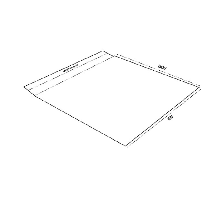 Soğuk Zincir Torbası Cool Mailer 45 x 35 x 5 cm 5li