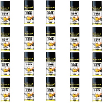 20 Adet (1 Koli) Akrilik Altın Yaldız Sprey Boya 400 Ml.