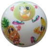Soft Meyve Desenli Top 15 cm -  FST-0744   (Lisinya)