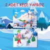 Kış 5+ Keçe Yapboz - 5 Yaş Puzzle
