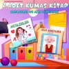 2 Kitap  Aile Bireyleri ve Meslekler Kumaş Sessiz Kitap