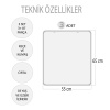3 Set - 87 Parça  Az - Çok , Büyük - Küçük Meyve ve Sıradakini Biliyorum Oyunu Keçe Cırtlı Duvar Panoları , Eğitici Oyuncak