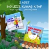 2 Kitap  İngilizce Kışlık Giysiler ve Çiftlik Hayvanları Kumaş Sessiz Kitap