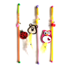 Plastik Saplı Kedi Oltası Renkli Model 42 cm