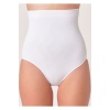 Beyaz Kadın Dikişsiz Slip Korse