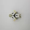 3/4 inç N.K. 220 V AC / DC 10.5 MM 90 DERECE ÜÇLÜ SU VENTİLİ SOLENOİD VANA (Lisinya)